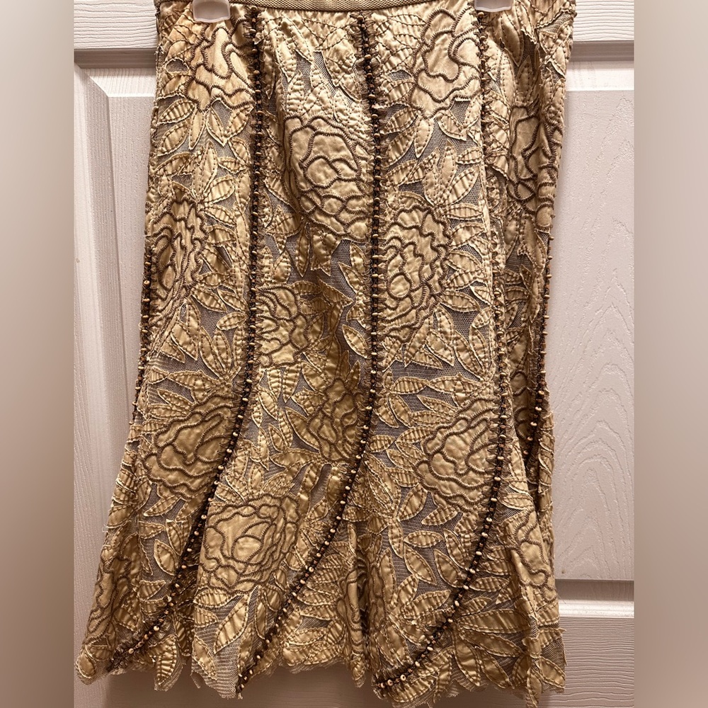 Lafayette 148 Hand beaded skirt